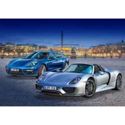 Zestaw Porsche Panamera i 918 Spyder 1:24