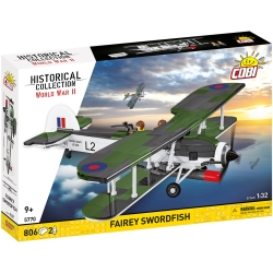Fairey Swordfish – model z klocków