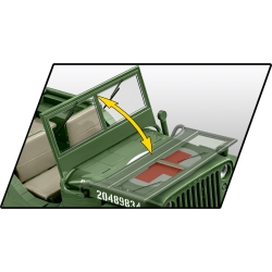 Willys MB Medical Jeep 1:12