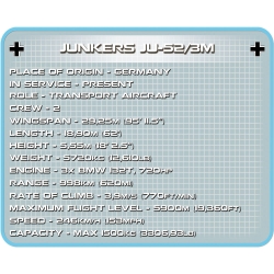 Junkers Ju 52/3M – 548 klocków
