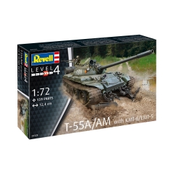 T-55A/AM z KMT-6/EMT-5 1:72