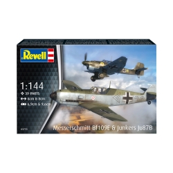 Messerschmitt Bf 109E i Junkers Ju 87B 1:144