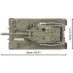 Merkava Mk. I/II – model z klocków