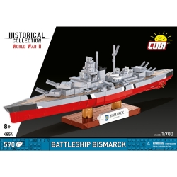 Pancernik Bismarck 1:700