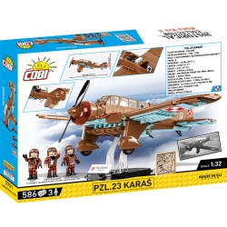 PZL.23 Karaś – samolot z klocków