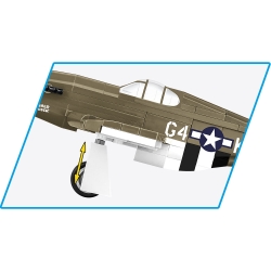 Mustang P-51B – model z klocków