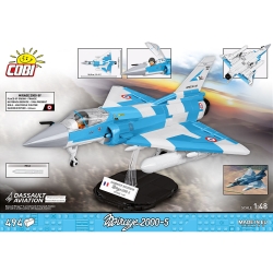 Mirage 2000-5F – model klockowy