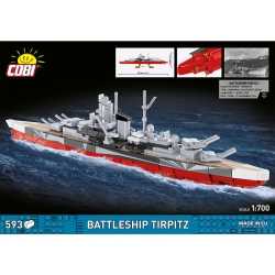 Pancernik Tirpitz 1:700