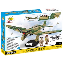 Junkers Ju 87 B-2 – model z klocków
