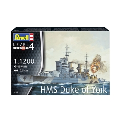 HMS Duke of York – model 1:1200