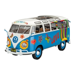 VW T1 Samba Bus Flower Power 1:24
