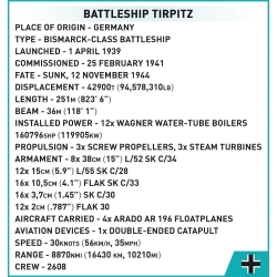 Pancernik Tirpitz 1:300
