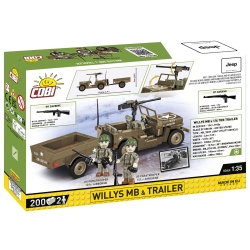 Willys MB z przyczepą