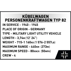 Kübelwagen Typ 82, COBI-2803