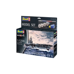 USS Enterprise CV-6 1:1200 Model Set