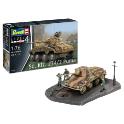 Sd.Kfz. 234/2 Puma, model 1:76