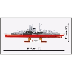 Pancernik Tirpitz 1:700