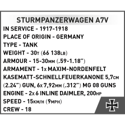 Sturmpanzerwagen A7V 1:72