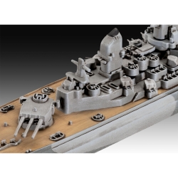 Revell USS New Jersey 1:1200 – zestaw startowy
