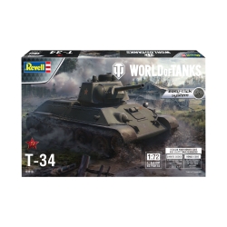 T-34 World of Tanks 1:72