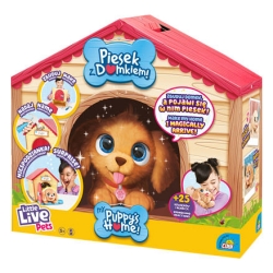 Little Live Pets Piesek z domkiem