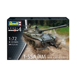 T-55A/AM z KMT-6/EMT-5 1:72