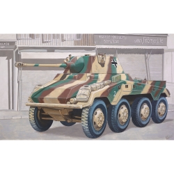 Sd.Kfz. 234/2 Puma – diorama 1:76