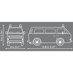 Volkswagen T3 Feuerwehr – zestaw klocków