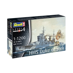 HMS Duke of York – model 1:1200
