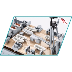HMS Hood – model klockowy 1:300
