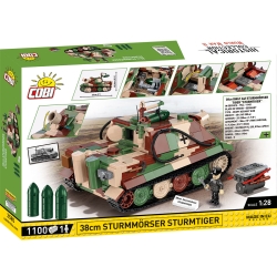 38 cm Sturmtiger – model z klocków