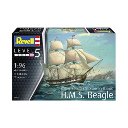 H.M.S. Beagle – model 1:96