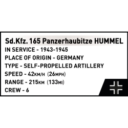 Panzerhaubitze Hummel 1:28