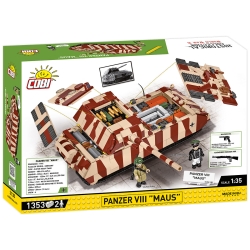 Panzer VIII Maus – 1353 klocki