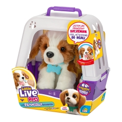 Little Live Pets Piesek z transporterem