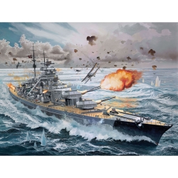 Revell Bismarck 1:350 – model okrętu