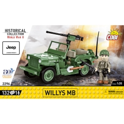Willys MB Jeep 1:35 – 132 elementy