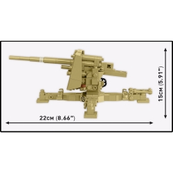Sd.Kfz. 8 z działem Flak 36 8,8 cm