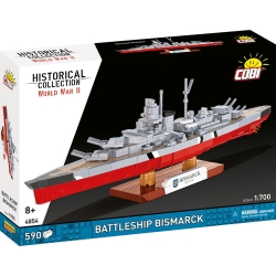 Pancernik Bismarck 1:700