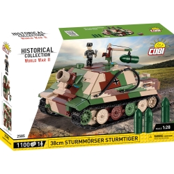 38 cm Sturmtiger – model z klocków
