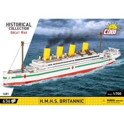 H.M.H.S. Britannic – model z klocków