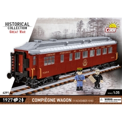 Wagon z Compiègne 1918 – 1927 klocków