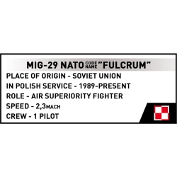 MiG-29 NATO „FULCRUM”