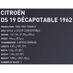 1962 Citroën DS 19 Décapotable