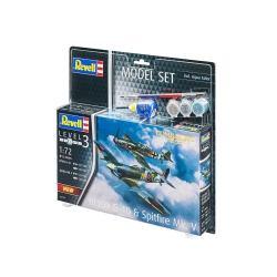 Combat Set Bf109G-10 i Spitfire Mk.V