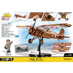 PZL P.11c – samolot klockowy 1:32