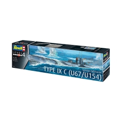 Niemiecki okręt podwodny Typ IX C 1:72