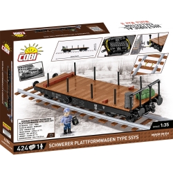 Ciężki wagon platformowy Type Ssys