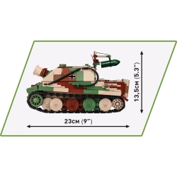 38 cm Sturmtiger – model z klocków