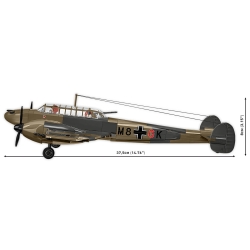 Messerschmitt Bf 110C – model COBI